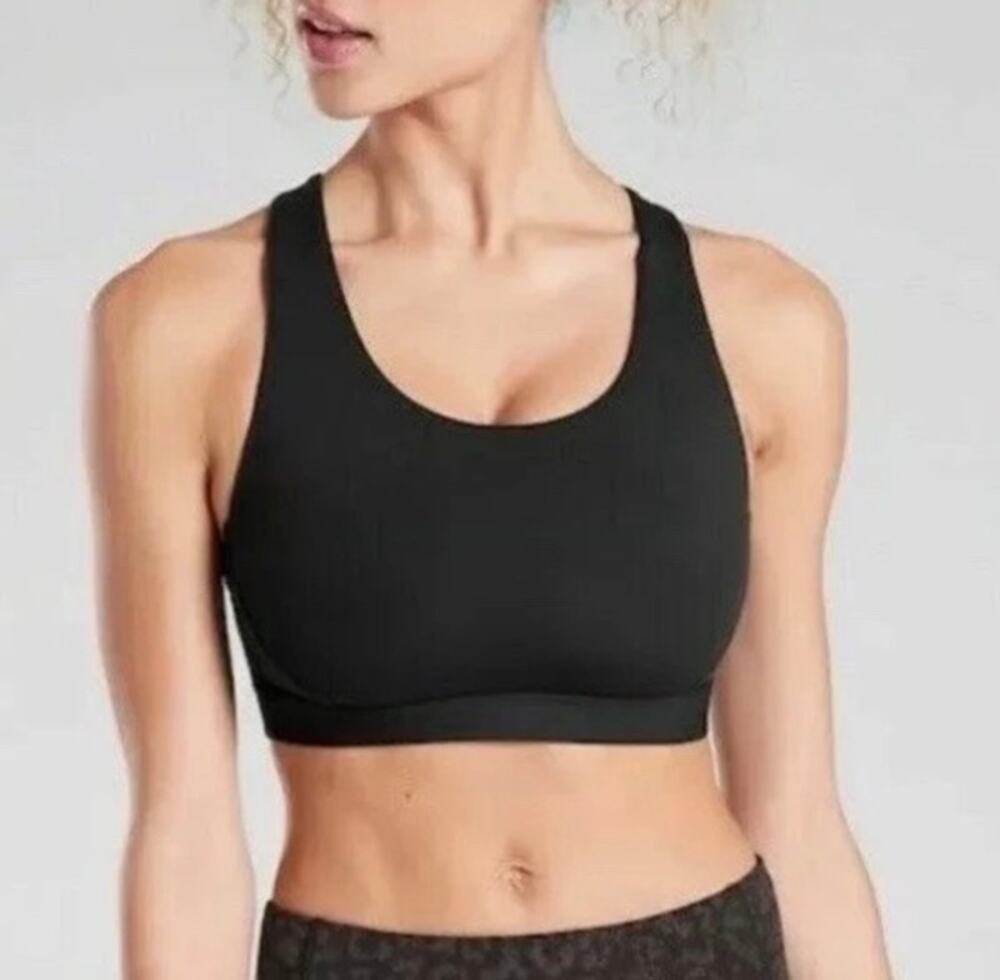 NWT Athleta Ultimate Bra in SuperSonic D-DD Grey Heather 3X
